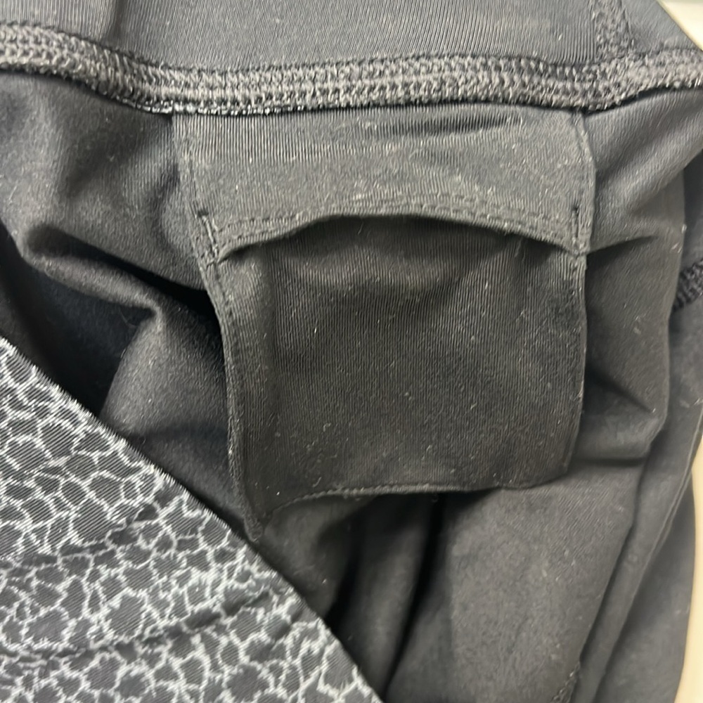 76. Columbia Whispering Lakes Skort Skirt, Black Gray Animal Active, UPF 50 Sz S - Picture 9 of 9